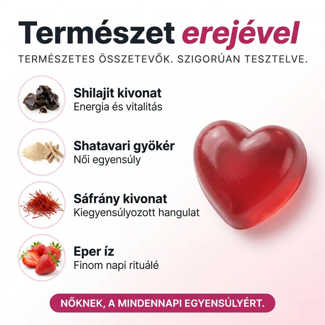 Női Shelajit Gumivitamin